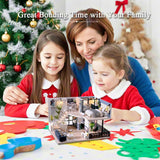 RHZN Miniature House Kit, Dollhouse Kit, Miniature Kit, DIY Mini House Building Kit for Adult Teen RHZN