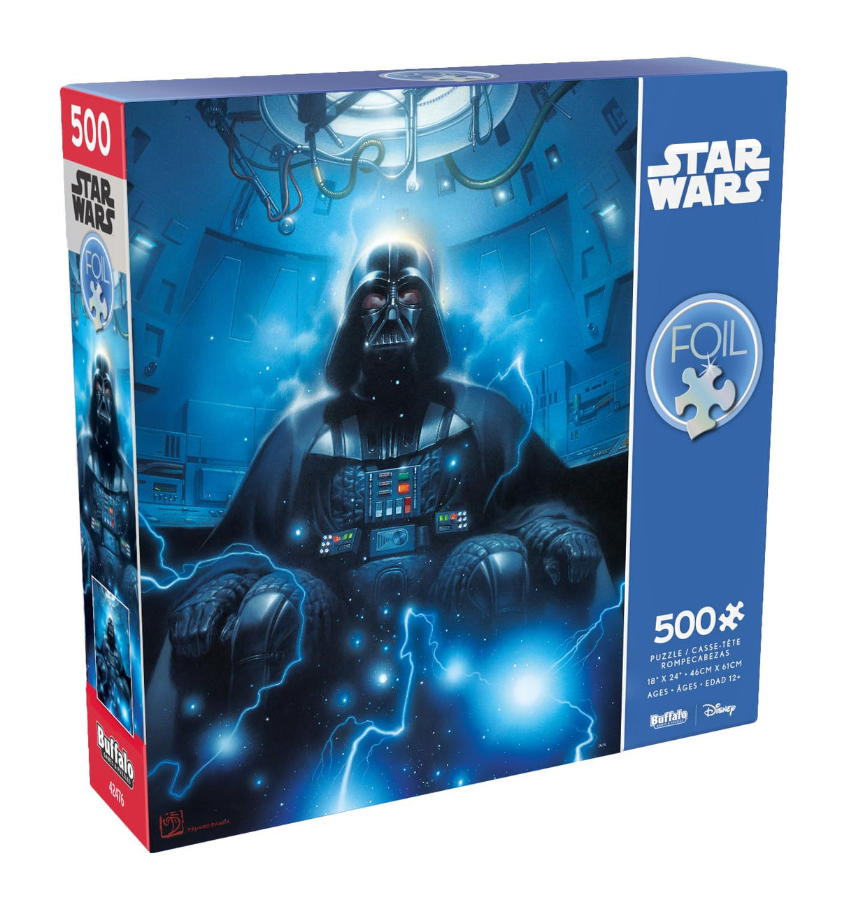 Buffalo Games - Foil Puzzle - Star Wars - Darth Vader's Meditation Chamber - 500 Piece Jigsaw Puzzle Buffalo Games