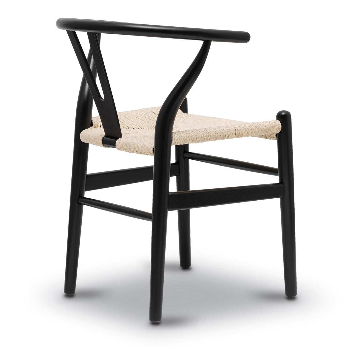 POLY & BARK Weave Chair, Single, Black POLY & BARK