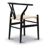 POLY & BARK Weave Chair, Single, Black POLY & BARK