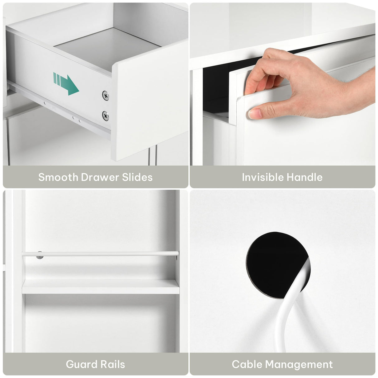 DWVO 71''Tall Kitchen Pantry Storage Cabinet, Modern Buffet Cabinet with Hutch, Kitchen Hutch Cabinet with Outlet, Large Food Pantry Cabinet with Doors and Shelves, Wine Rack for Dining Room, White DWVO