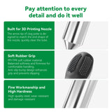 Creality Clog Poke,3D Printer Nozzle Cleaning Kit,Φ1.5mm L210mm Prolong Throat Piercing Needle 3D Printing Tool for 1.75mm Nozzles,Clean Hotend Without Disassembly Creality