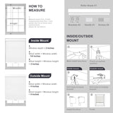 HOTSOON Blackout Linen Roller Shades for Windows Cordless Room Darkening Roller Blind Easy to Install with Cassette Valance Custom Window Shades for Home Office Living Room, Black, Custom Size. HOTSOON