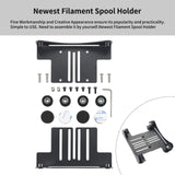3D Printer Filament Spool Adjustable Holder: FYSETC New 3KG-Filament Spool Stand Wide with Range 23-116mm Mount Rack Bracket Universal Fits for TPU PLA ABS PETG Nylon 0.5-3KG 3D Printing Material FYSETC