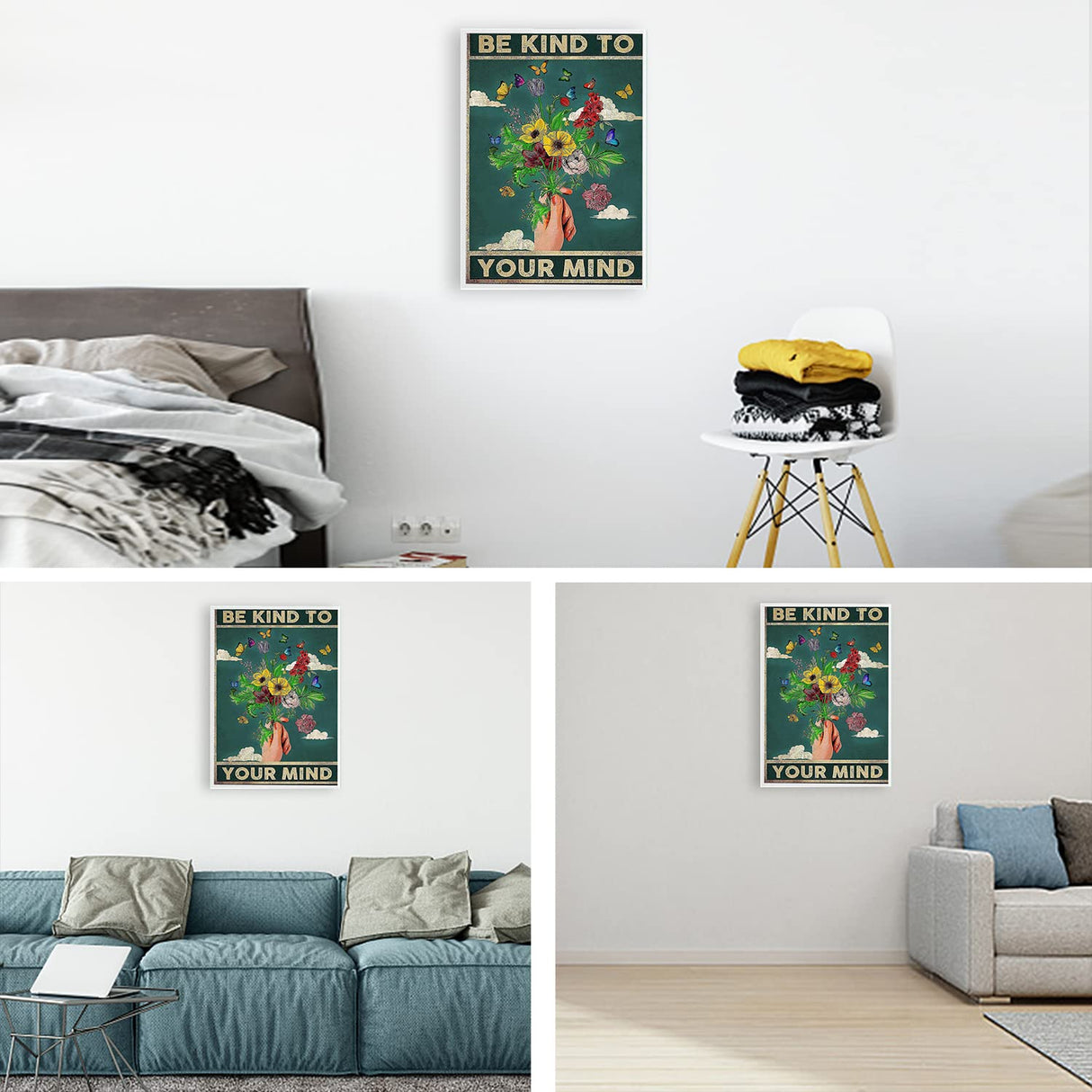 FORLAND Inspirational Diamond Painting Kits for Adults Beginners - 5D DIY Flowers Art Full Drill Diamond Kits Painting Crafts for Home Wall Decor, Diamond Art Kits,12x16inch FORLAND