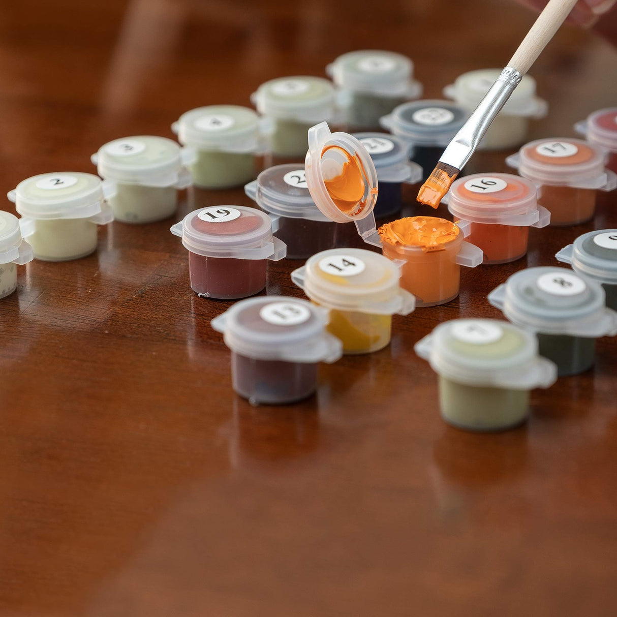 Ledgebay Paint by Numbers Kit for Adults: Bamboo Tiger Paint by Number Kit – Full Set of Acrylic Replacement Paints – Vacuum Sealed for Freshness – Exact Match for Unframed and Framed Kits Ledgebay
