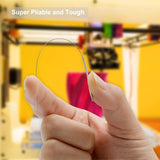 3D Printer Nozzle Cleaning Kit - 13 Pieces 3D Print Nozzle Cleaner Tools 0.4mm Cleaning Needles and Tweezers with Copper Wire Brush FENGWANGLI