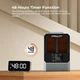 2024 CREALITY Official Space Pi Filament Dryer Plus, Dual-Spool Filament Dryer Box for 3D Printing with PTC Heater, 360° Fast Heating, 4'' LCD Touch Screen, One Key Set, Compatible with PLA PETG ABS Creality