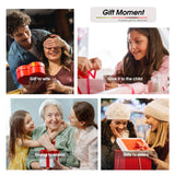 Interchangeable Circular Knitting Needles Set Sizes US 2.5, 3, 4, 5, 6, 7, 8, 9, 10, 10.75, 11, 13, 15 with Cables, Accessories and Case (Rose Red) GUCLUD