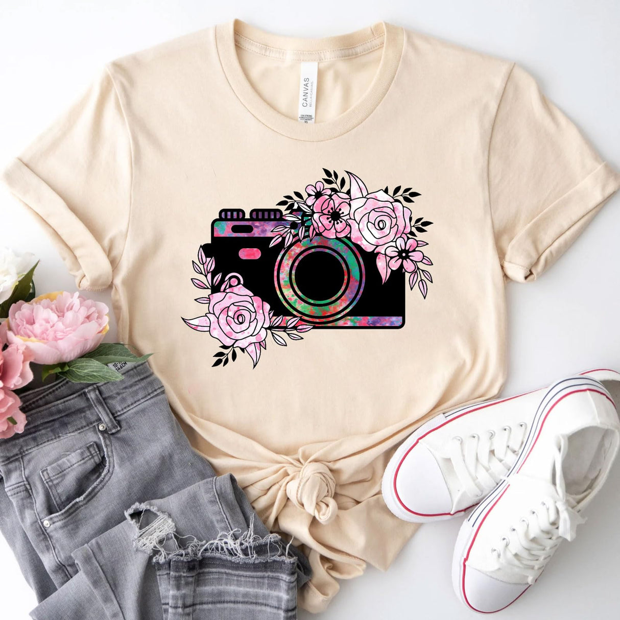 Tintnut Splash Heat Transfer Vinyl - 16 Sheets 10x12 Inch HTV Ink Watercolor Iron On Vinyl for T-Shirts Hats Clothes,for Cricut & Silhouette Cameo Tintnut