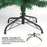 CCINEE Metal Christmas Tree Stand, Universal Folding Xmas Tree Stand 15.7 Inch Replacement Tree Stand Base for 3 Ft to 6 Ft Christmas Artificial Trees Fake Tree, Green CCINEE