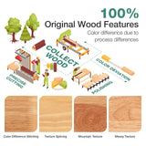 Novilla Full Size Bed Frame Wood Full Bed Frame with Headboard, Full Size Bed Frame with Headboard Solid Wood Bed Frame Foundation with 8.5 Inch Space Underneath, No Box Spring Needed, Easy Assembly Novilla