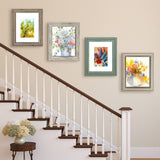 LUCKYLIFE 8x10 Picture Frame Set of 4, Rustic Farmhouse Picture Frames for Table or Wall Hanging LUCKYLIFE