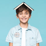 10 Pcs Blank Button Pins 2.9 inch DIY Button Pins Make Your Own Buttons Custom Button Pins with Pins Clear Picture Buttons Badges Kit for Crafts Children's Paper Craft Activities Bremorou