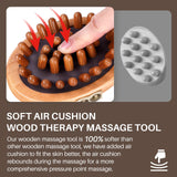 Olaemuo Wood Therapy Massage Tools for Belly Fat, Wooden Massage Body Brush for Cellulite Remover, Cellulite Lymphatic Drainage Massager for Body Shaping, Maderoterapia Kit for Muscle Pain Relief Olaemuo