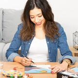 Ravensburger CreArt at The Lake Paint by Numbers Kit for Adults - 25981 - Painting Arts and Crafts for Ages 12 and Up Ravensburger