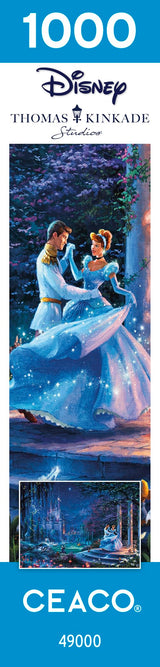 Ceaco - Thomas Kinkade - Disney - Cinderella - Dancing in The Starlight - 1000 Piece Jigsaw Puzzle Ceaco