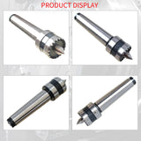 zpldAIAOSI MT2 Wood Lathe Crown Drive Center, 1 Inch(25.4mm) Crown, MT2 Crown Live Center, MT2 Wood Lathe Turning Tool zpldAIAOSI