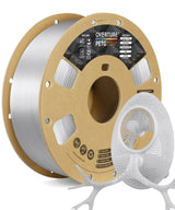 OVERTURE Transparent Filament Clear PETG Filament 1.75mm, PETG Transparent 3D Printer Consumables, 1kg Filament (2.2lbs), Dimensional Accuracy Probability +/- 0.02 mm,Transparent OVERTURE