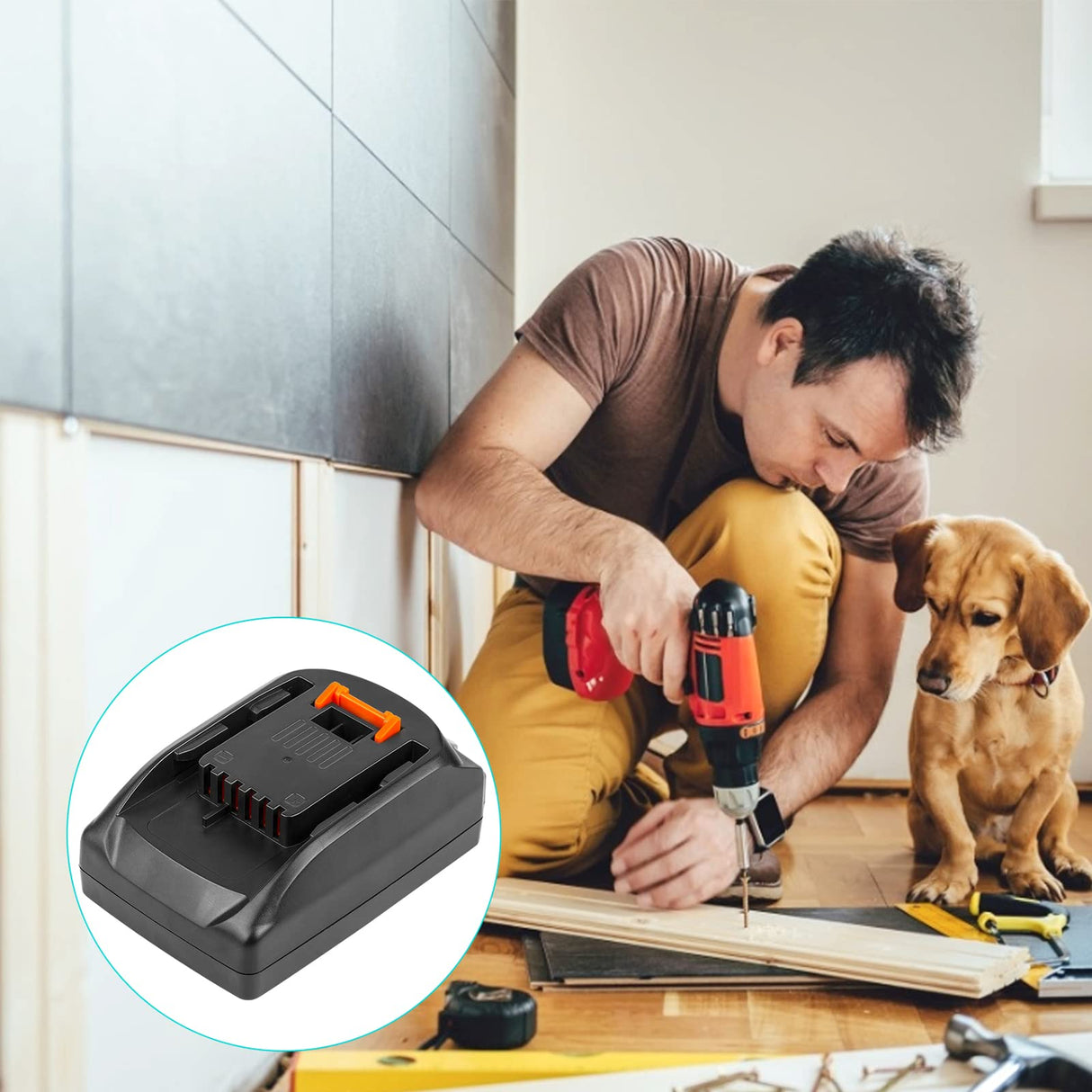 Futurebatt [2Pack] 20V 3000mAh High-Output Battery for Worx 20V Battery PowerShare Battery Model WA3520 WA3525 WA3575 WG151s WG155s WG251s WG255s WG540s WG545s WG890 WG891 Futurebatt