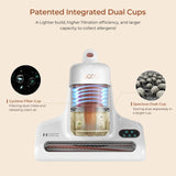 JIGOO Mattress Vacuum Cleaner : UV Bed Vacuum Cleaner 500W 13Kpa Strong Suction, High Heating Tech, Deep Cleaning Bed Vacuum for Sofa/Bed/Fabric Surface(Corded,120V) JIGOO