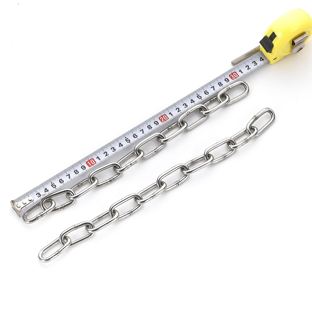 CCYODECO Hammock Swing Hanging Kit with Chains, Hammock Chains and Hooks, 2 Eye Hook & 4 Carabiner & 2 Extension Chain, 450 Lbs Capacity CCYODECO