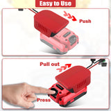 1Pack Power Wheel Adapter for Craftsman 20V Lithium Battery Adapter Kit with Switch & Fuses & Wire Terminals, with 14 Gauge Wire,Power Convertor for DIY Ride On Truck,RC Toys,Robotics and Work Lights DEWDYS