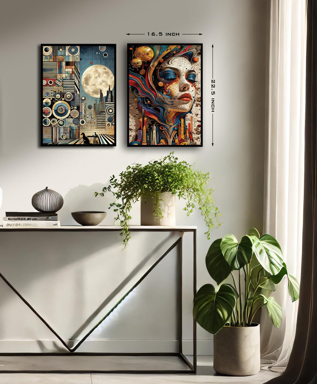 JigWall - 500 Pieces Magnetic Jigsaw Puzzles with a Magnetic Puzzle Board Included - Hard Puzzles for Adults - Art Wall Decor - Unique Gift & Difficult Puzzle - Premium Quality - Jeramondo Djeriandi JigWall