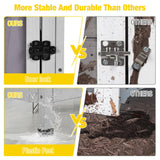 Aivituvin Outdoor Cat House，Two-Story Feral Cat Shelter，Wooden Cat Condos,Weatherproof Cat Enclosure for Winter with Escape Doors Aivituvin