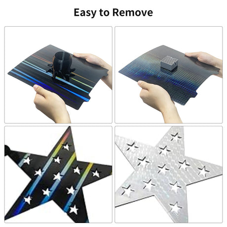 FYSETC Elego Neptune3 Pro H1H Build Plate - Light Beam+Phantom Print Bed 235x235mm: Flexible Spring Steel Sheet No Base for Ender 3 / Adventure 5M / Neptune4 /Ender 3 Pro V2 Neo 3D Printer Platform FYSETC