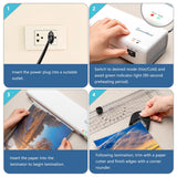 90 Seconds Fast preheat,SpeedLami 4 in 1 Laminator Machine,Home laminator,A4 Laminating Machine Hot & Cold with Paper Trimmer & Corner Rounder,9 Inch Thermal Laminator Machine for Home Office speedlami