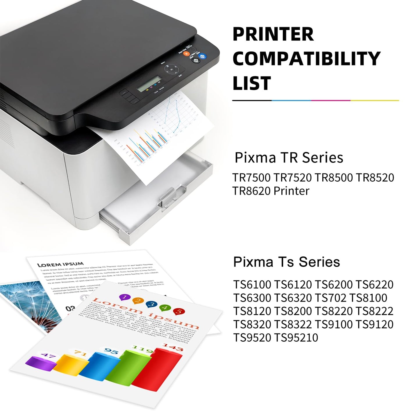 10 Pack 280 281 XXL 280XL 281XL Ink Cartridge to TR8620a TR8600 TR8620 Printer Ink Replacement for Canon 280 281 XL 280xxl 281xxl for TR8520 TR7520 TS702a TS9520 TS9521C TS6120 TS6220 TS9120 TS6320