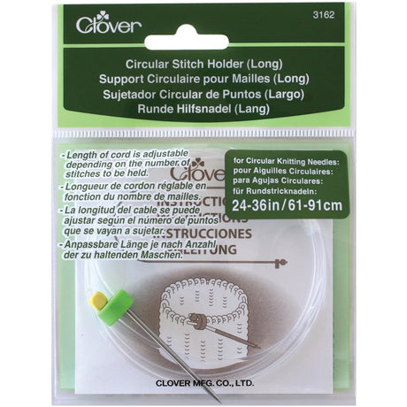 Clover 3162 Circular Long Stitch Holder,24 to 36-Inch Clover