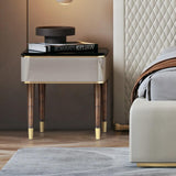 ALAMHI Wood Furniture Legs 16 inch - Coffee Table Legs - Mid Century Feet Replacement for Legs for Table - Coffee Table, Desk, Chair, Dresser, Ottoman, Cabinet, bench legs, Etc. Brown ALAMHI