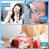 NUFTVI 2 Pack Diamond Painting Cell Phone Stand, DIY Full Crystal Diamond Art Phone Holder and Mirror, Craft Art Kits Gift for Beginner Adult (Little Elephant) NUFTVI