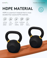 SERWALL Adirondack Chair with Cup Holders - Composite Adirondack Chairs HDPE Outdoor Chairs All Weather Use- Orange SERWALL