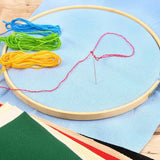 Caydo 8 Pieces Aida Cloth 8 Color 14 Count Classic Reserve Cross Stitch Fabric, 12 by 18-Inch Caydo