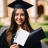 BEOSOFLOY 2024 Graduation Picture Frames Hand Fan Photo Frame Blank Sublimation Graduation Picture Frame 2024 Gifts for Her Him Class of 2024 Graduation Party BEOSOFLOY