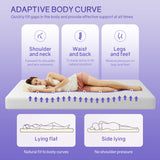 King Size Mattress Fiberglass Free 6 Inch Green Tea Cooling Gel Memory Foam Mattress in a Box,Medium-Firm,Pressure Relief&Temperature Regulation,CertiPUR-US Certified,White PayLessHere