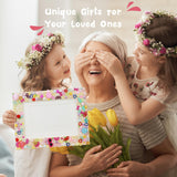 LEJITEKK DIY Picture Frame Craft Kit for Kids - Crafts for Girls 8-12, Tween Girls Gifts 10-12, Mosaic Kids Arts and Crafts Ages 6-8 LEJITEKK