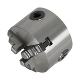 WFLNHB K11-80 3 Inch 3 Jaw Self Centering Lathe Chuck 3" for CNC Drilling Milling Machine Total 2 Set of Jaws WFLNHB