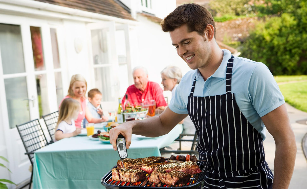 Meat Thermometer Digital, Meat Thermometers for Grilling, Food Thermometer with Backlight, Instant Read Thermometer for Grill Candy and Cooking LILYWARE