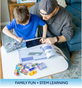 Snap Circuits BRIC: Structures | Brick & Electronics Exploration Kit | Over 20 Stem & Brick Projects | Full Color Project Manual | 20 Parts | 75 BRIC-2-Snap Adapters | 140+ BRICs Snap Circuits