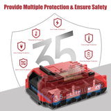 Upgraded 3.5Ah Replacement for Porter Cable 20V Battery, Compatible for Porter Cable 20V Lithium Battery PCC680L PCC681L PCC682L PCC685L PCC685LP PCC660B PCC790B Bonacell