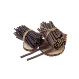 LAZACA 120Pcs Craft Sticks, Wood Sticks for Crafting Twigs Crafts Log Toy DIY Photo Props Rustic Decorations Ornaments 10cm 0.3-0.5cm LAZACA