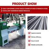 Nakkaa 4 Inch Precision Self Centering Woodturning Lathe Chuck Set 4 Jaw Self Centering Lathe Chuck Thread 1 x 8TPI Nakkaa