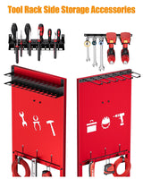 FHXZH Power Tool Organizer with Wheels - Garage Power Tools Storage Cart, Large Rolling Drill Holder Cordless Battery Storage, Heavy Duty Floor Standing Utility Rack Gift for Men, Husband, Father FHXZH