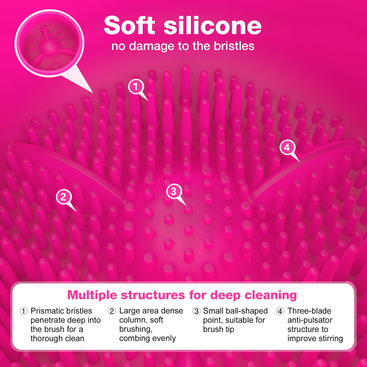 Electric Paint Brush Cleaner Rinse Cup, Paint Brush Cleaner, Brush Rinser for Painting, Artist Brush Cleaning Washer Rinser for Acrylic, Watercolor, Oil, Gouache Painting JUYIE