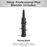 Ninja BN701 Professional Plus Blender, 1400 Peak Watts, 3 Functions for Smoothies, Frozen Drinks & Ice Cream with Auto IQ, 72-oz.* Total Crushing Pitcher & Lid, Dark Grey Ninja