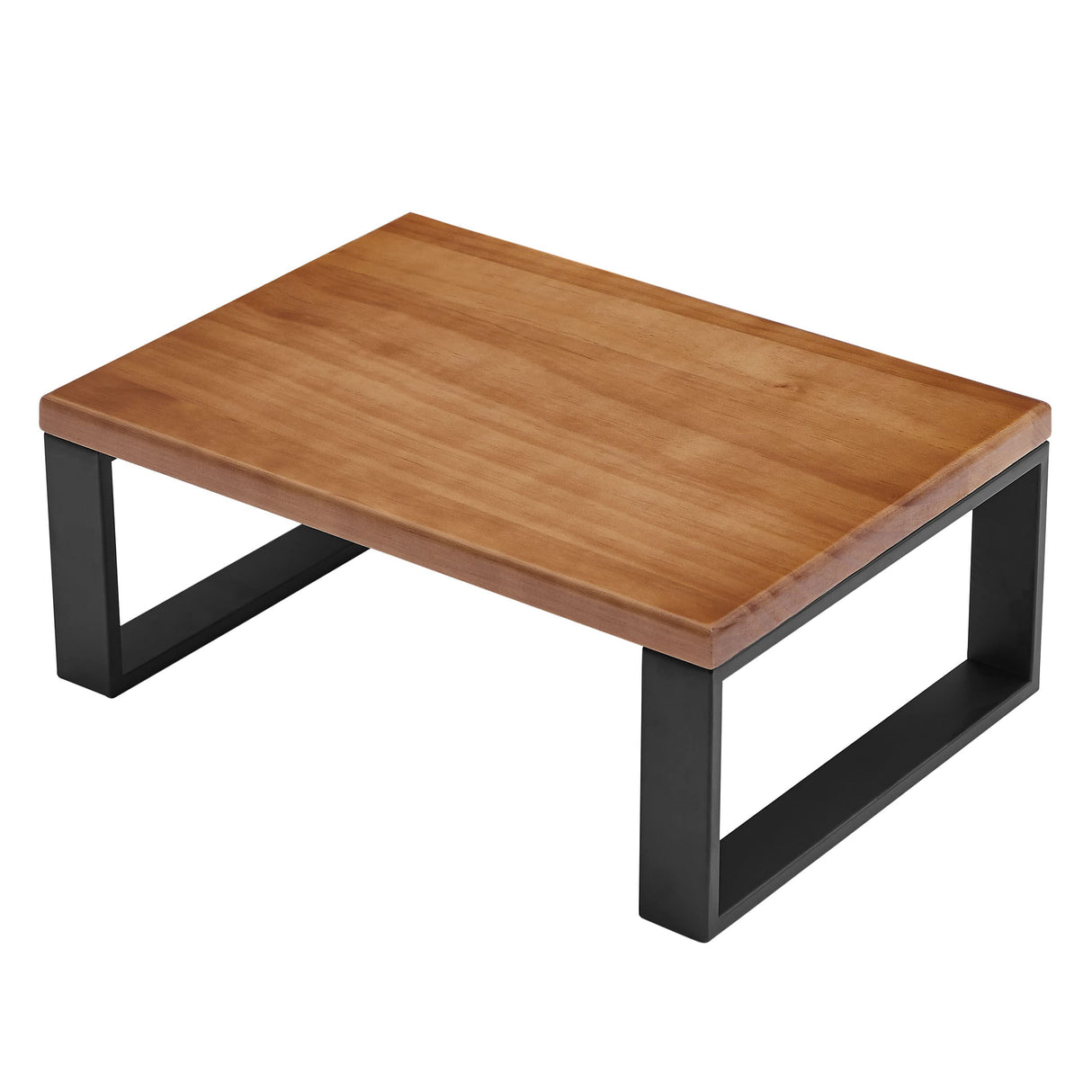 Solid Wooden Step Stool Heavy Duty, Portable Wood Step Stool Non-Slip, Lightweight Step Stool for Bed Easy Assembly, Bed Steps for High Beds for Adults, Holds Up to 350 lbs RORKEE